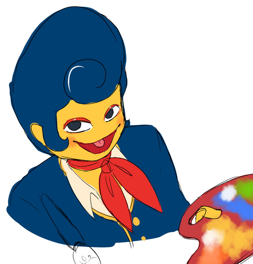 Wally Darling From Welcome Home - Sketch