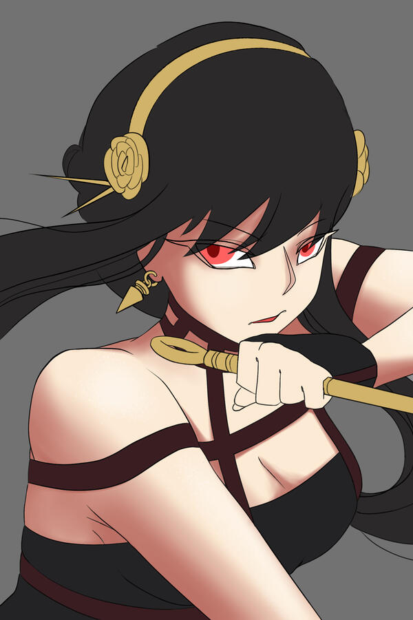 Yor (Spy X Family) - Shading Practice/WIP